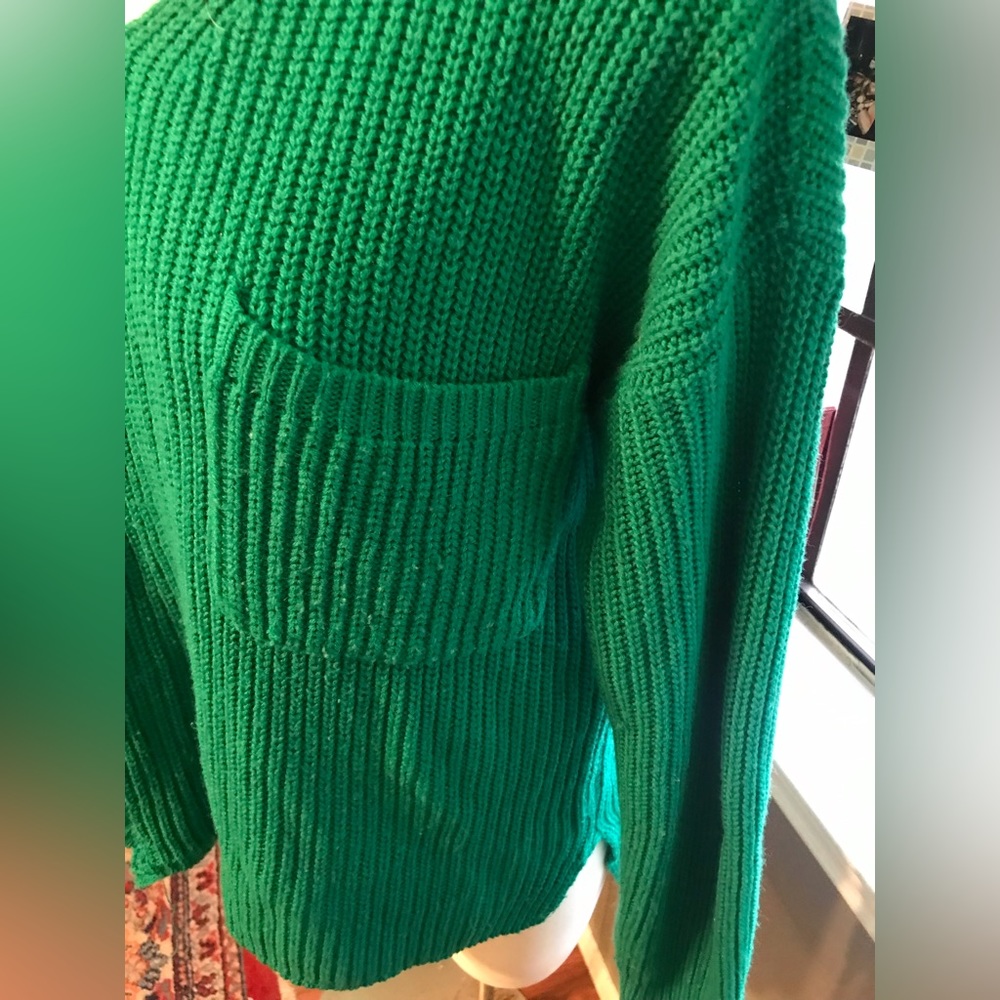 Green Rugged Look Sweater - Picture 5 of 8